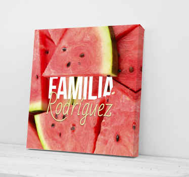 Cuadro para cocina bodegones Sandia - TenVinilo
