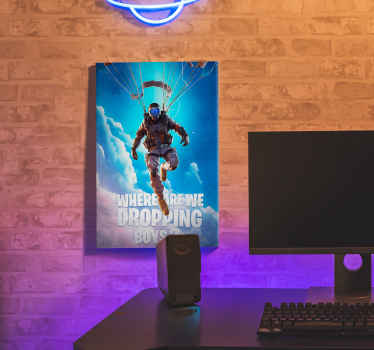 Tablou jocuri video unde ne lăsăm? - TenStickers