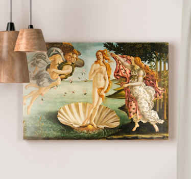 The Birth of Venus canvas art - TenStickers