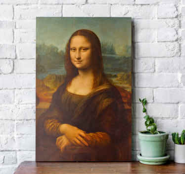 Da Vinci's Mona Lisa canvas art - TenStickers