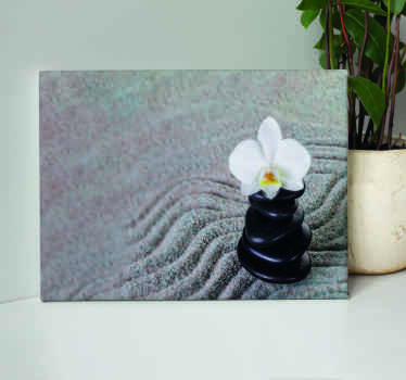 Tableau déco salon pierres zen - TenStickers