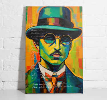 Quadro retrato Fernando Pessoa - TenStickers