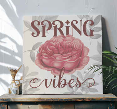 Wandbild Wohnzimmer frühlingsgefühle - TenStickers