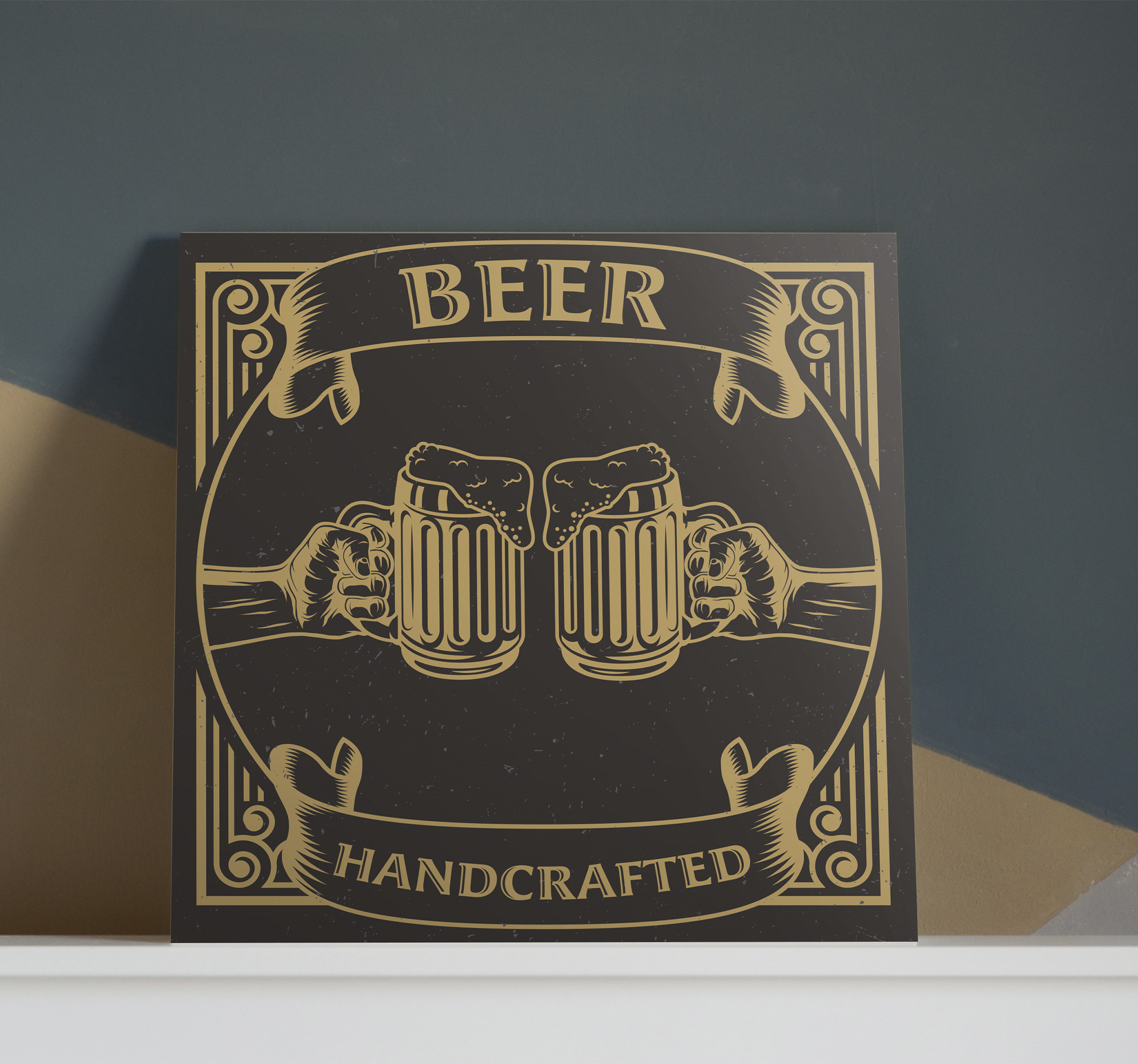 Cuadro estilo rústico Bares rusticos cerveza