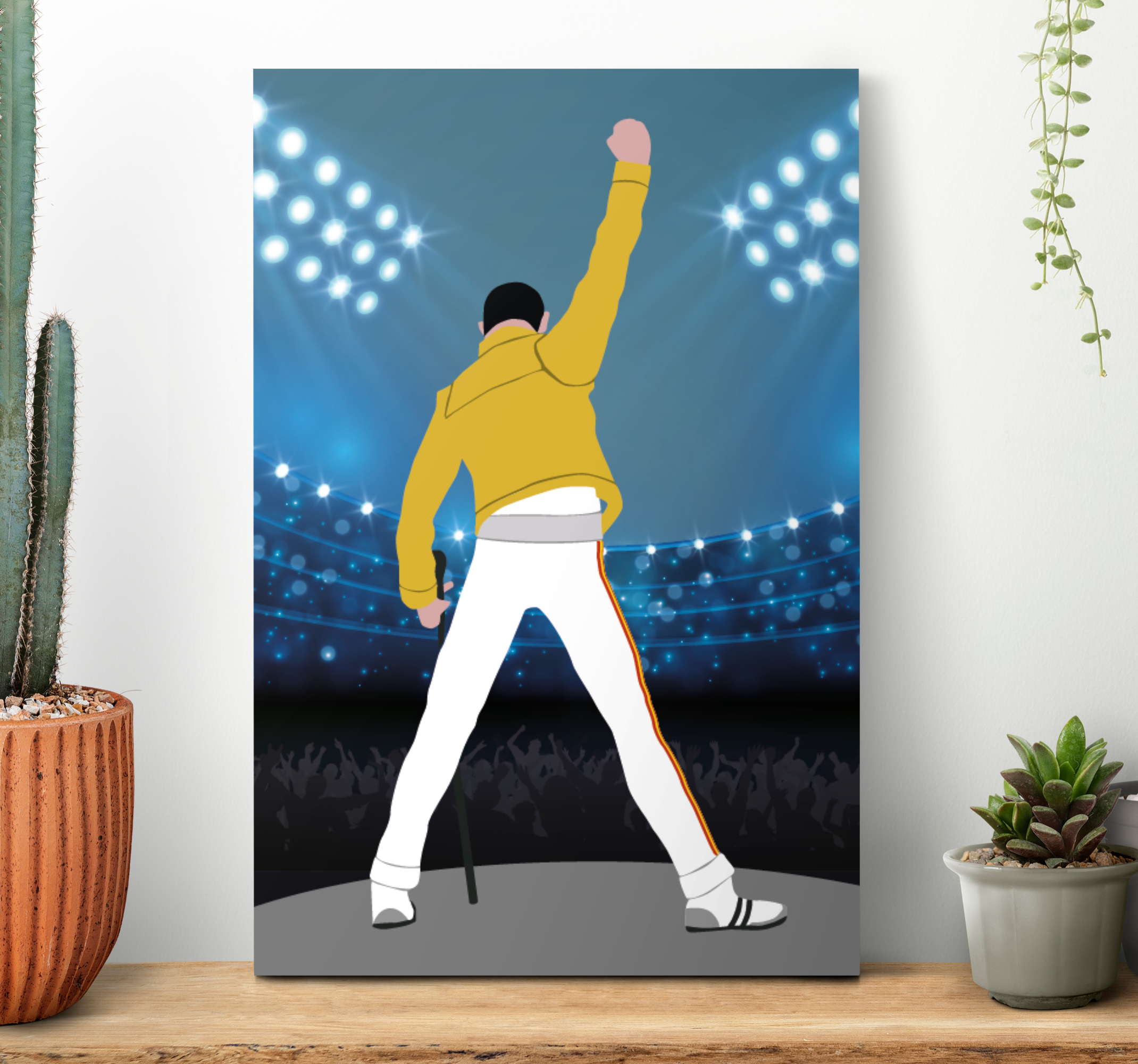 Cuadro música Freddie en wembley