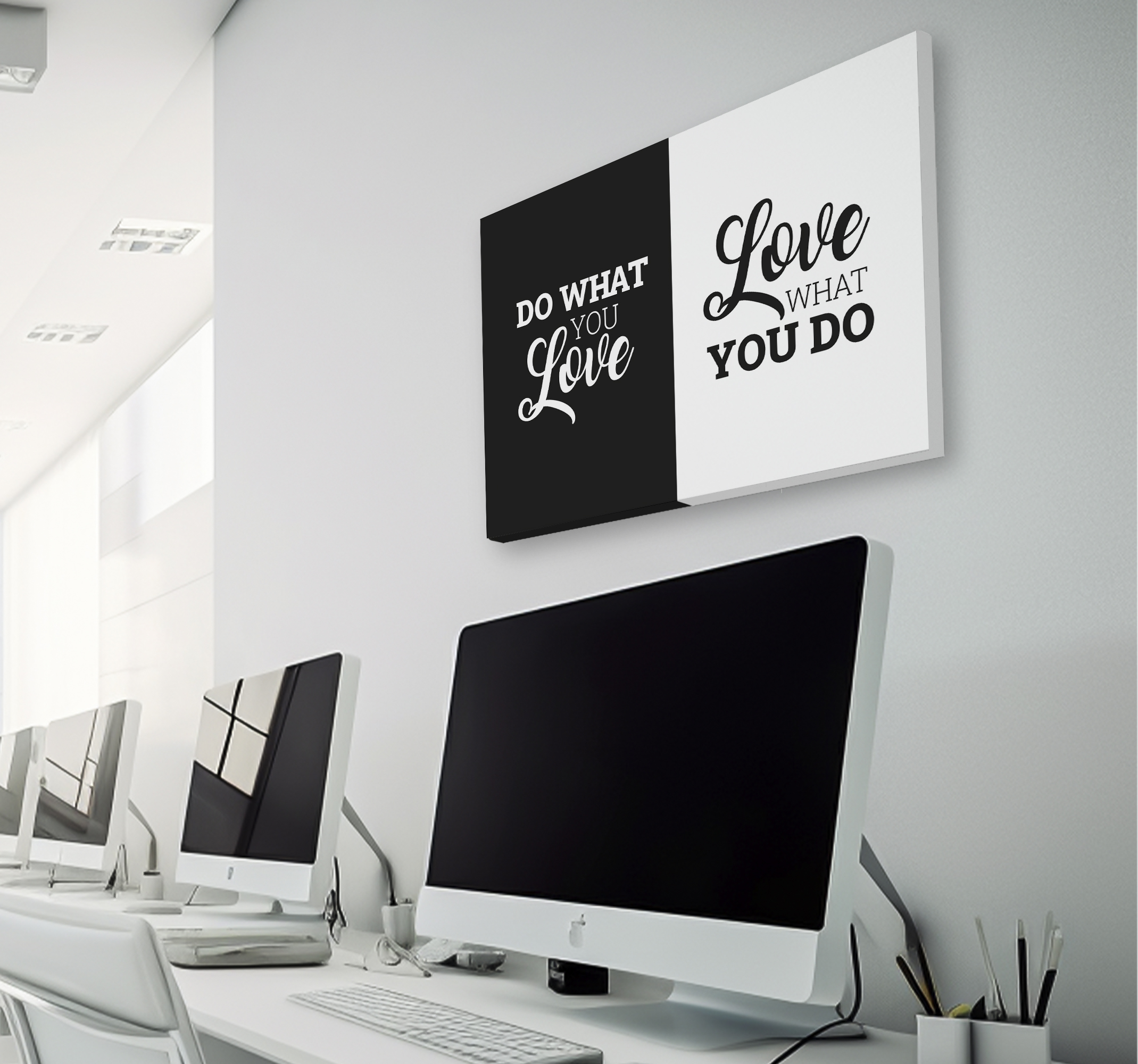 Do what you love en Love what you do canvas