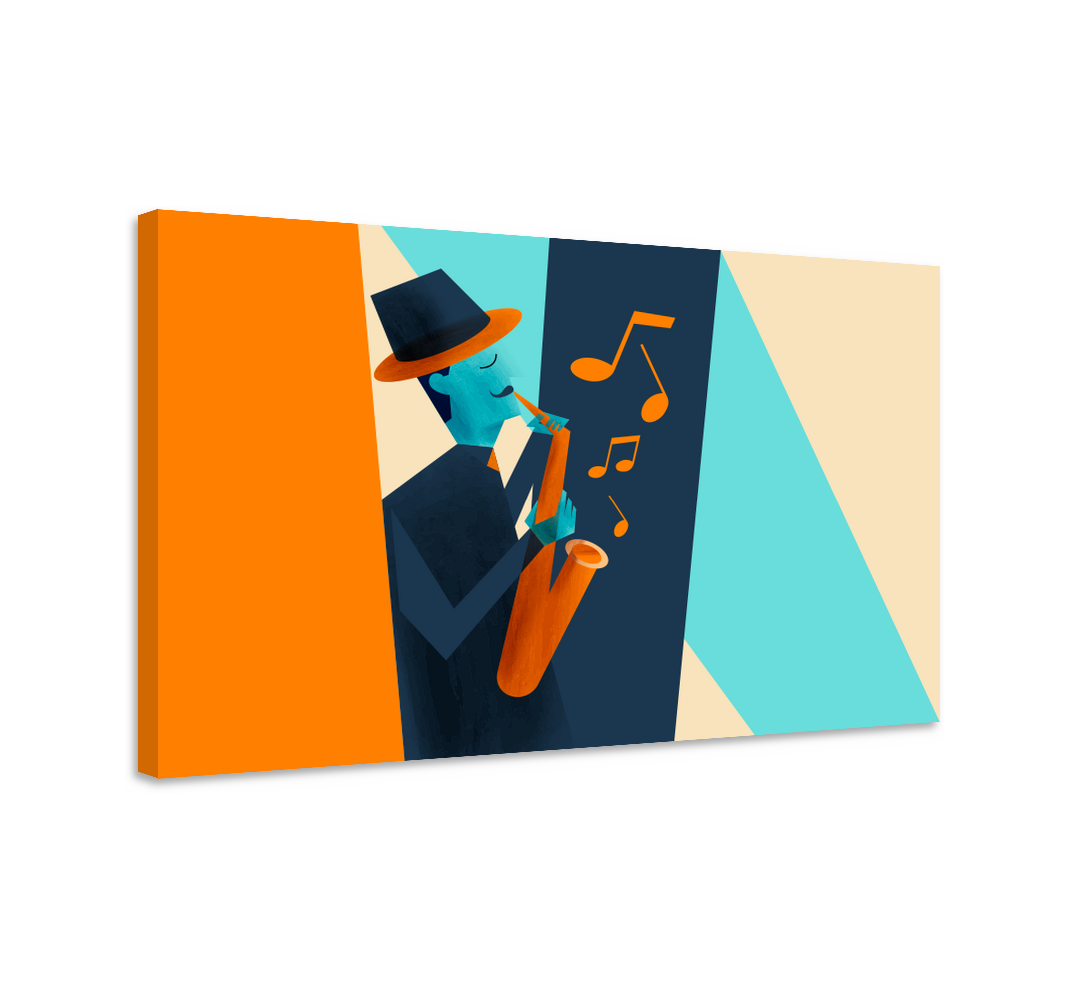 Quadro musical Conceitos musicais TenStickers. Quadro musical Conceitos musicais. Conceitos musicais arte em tela para decorar sua casa com um toque de experiência musical. é impresso em acabamento de alta qualidade e é resistente aos raios uv.