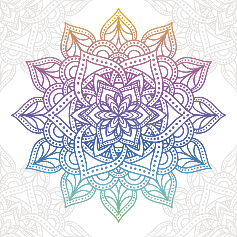 Great collection of mandala canvas prints - TenStickers