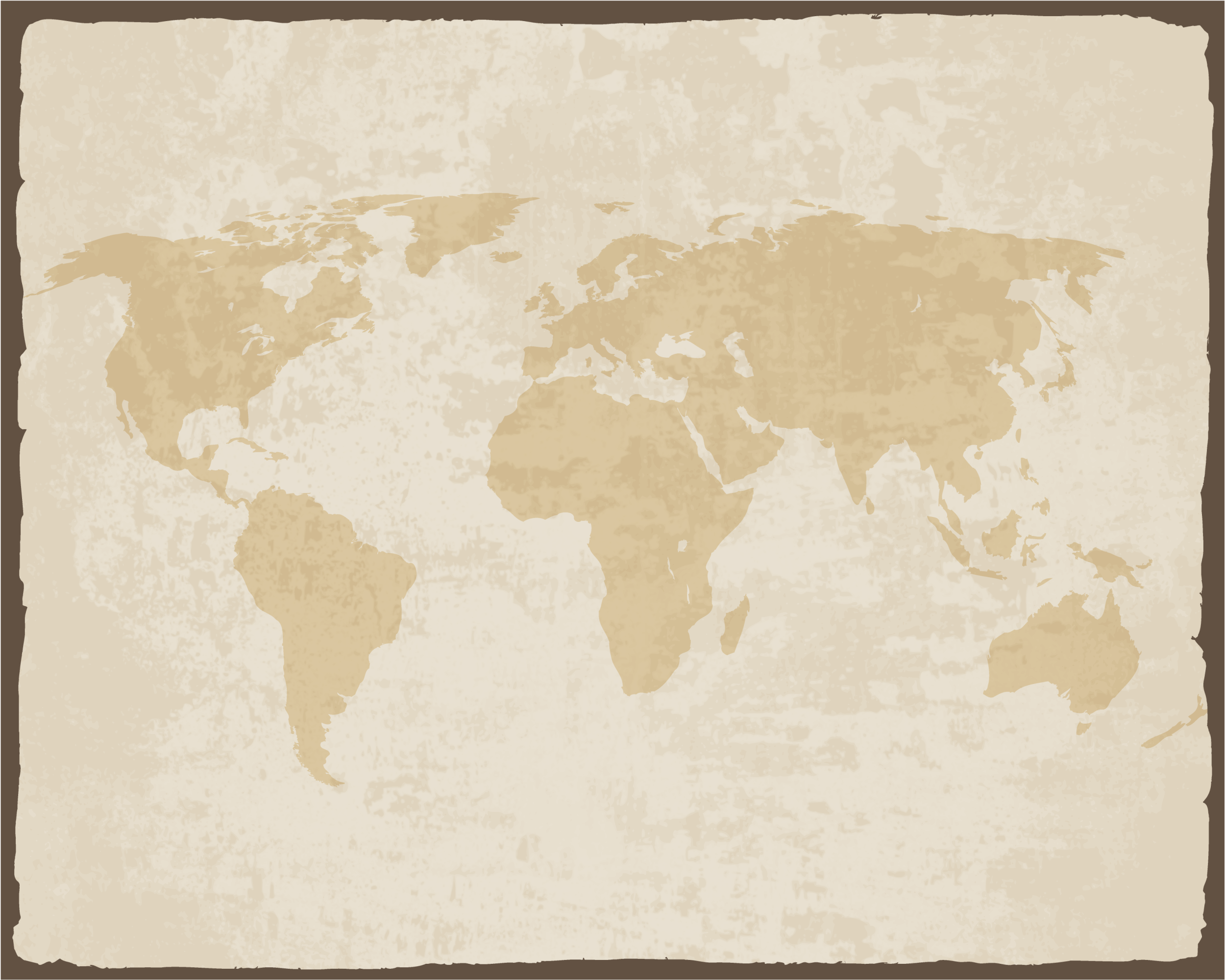 Cuadro mapa mundi Salpicadura de pintura - TenVinilo