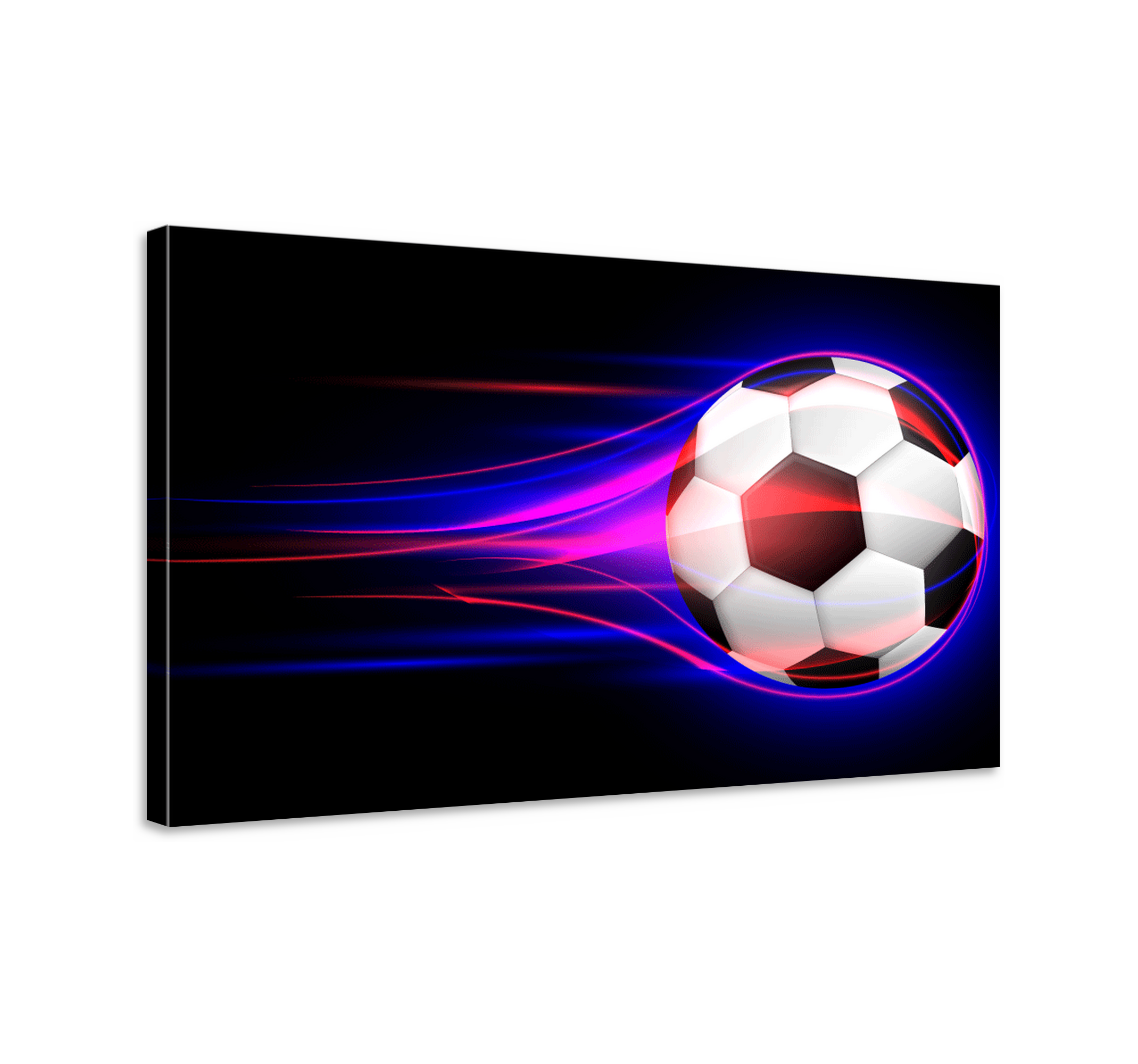 Multicolor fire ball home canvas prints - TenStickers