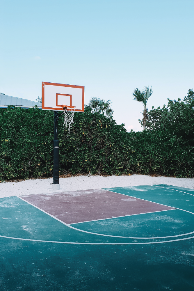 Art Poster BALLS / Basketball - outdoor