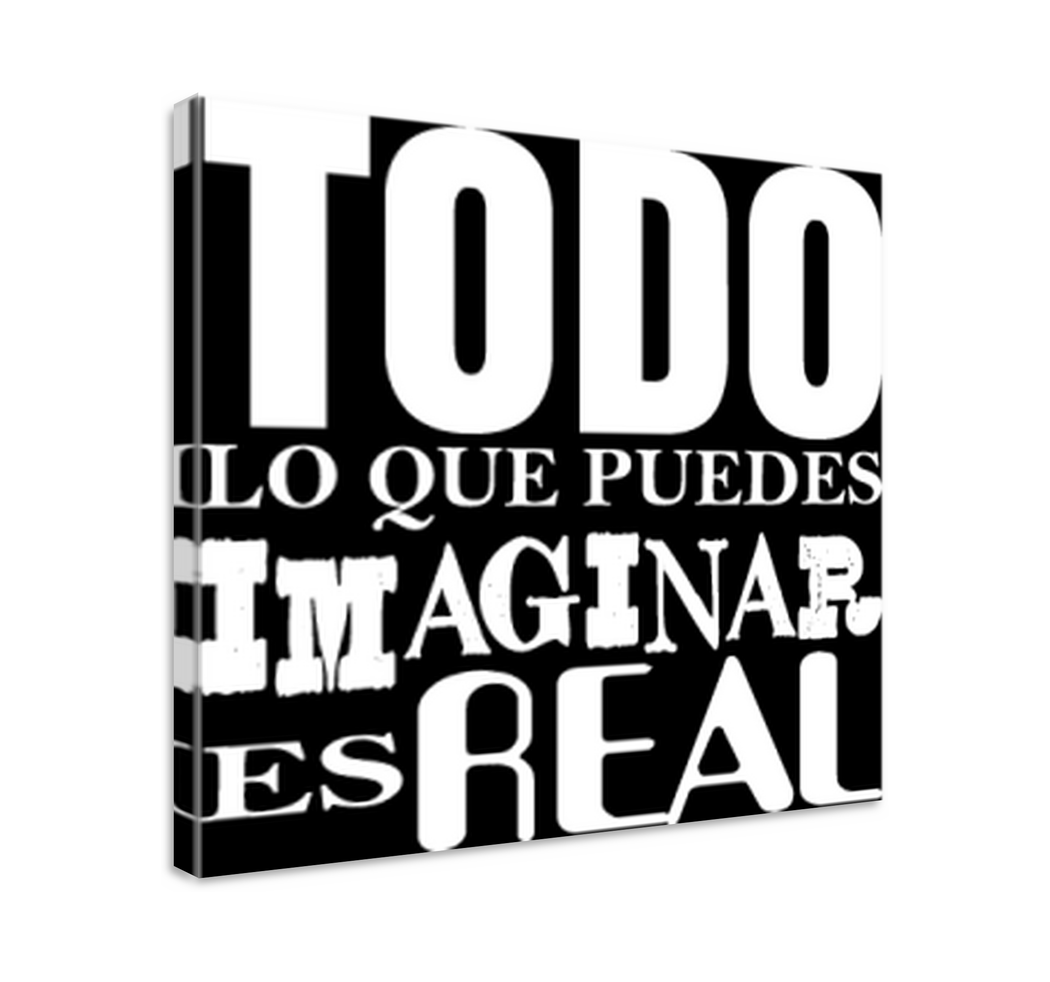 Cuadro para despacho Todo lo que puedas imaginar - TenVinilo