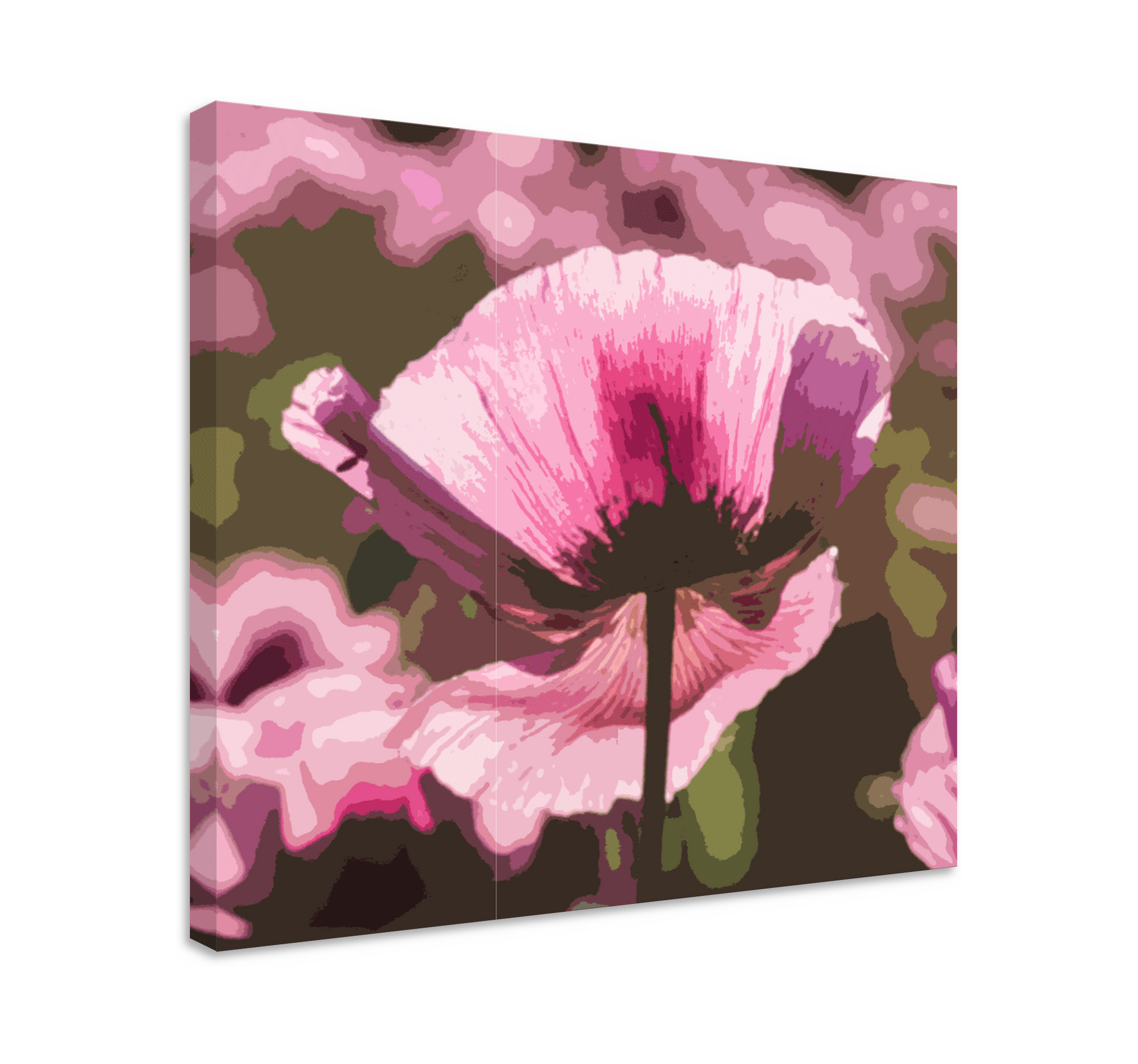 Leinwandbild Blume abstrakte blüte - TenStickers