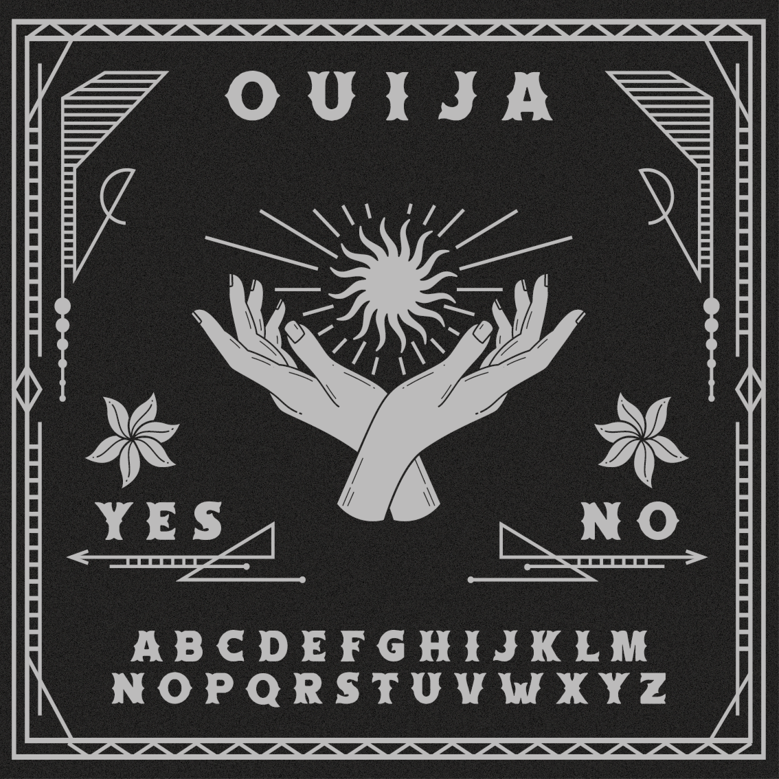 Ouija, tablero de Fotografía de stock - Alamy