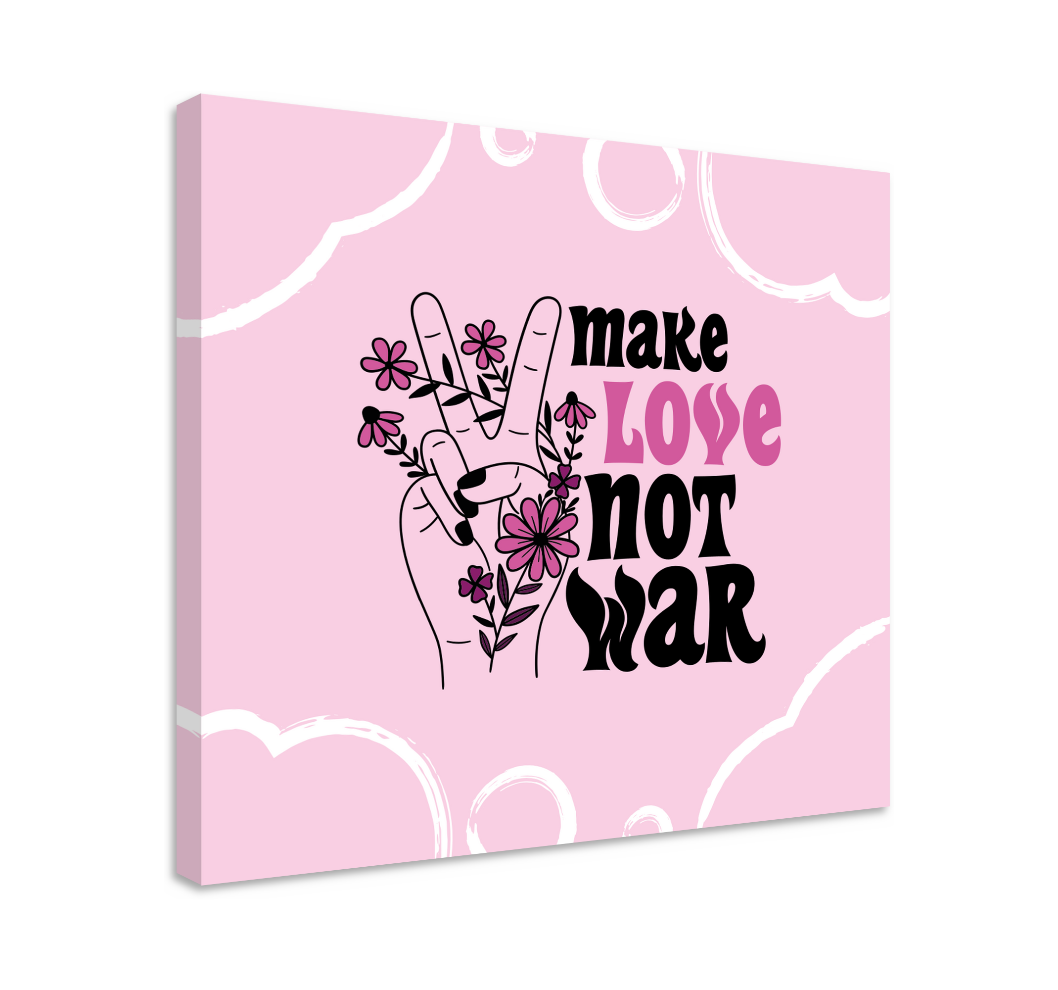 Tableau De Motivation Faire Une Citation D Amour En Signe De Paix Tenstickers