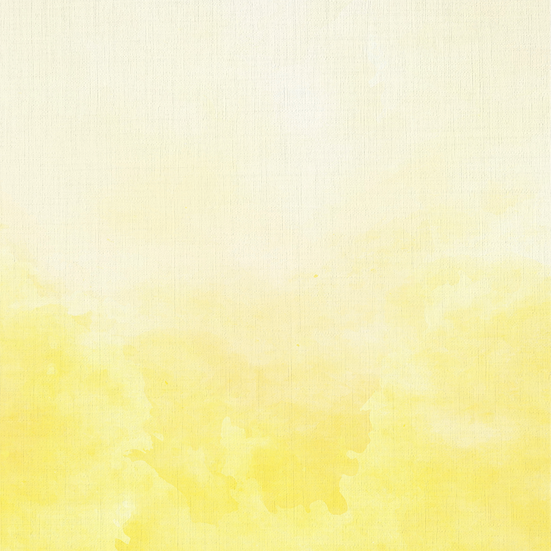 Yellow bright ombre effect canvas art - TenStickers