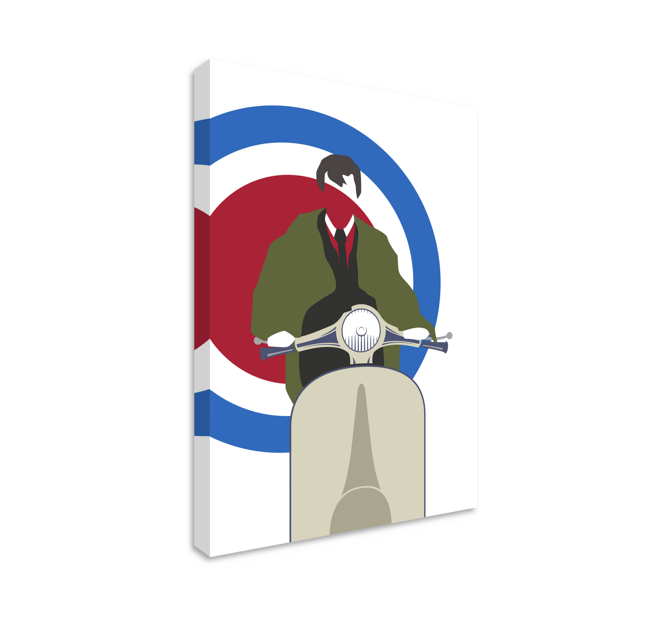 Mod culture poster vintage wall prints TenStickers