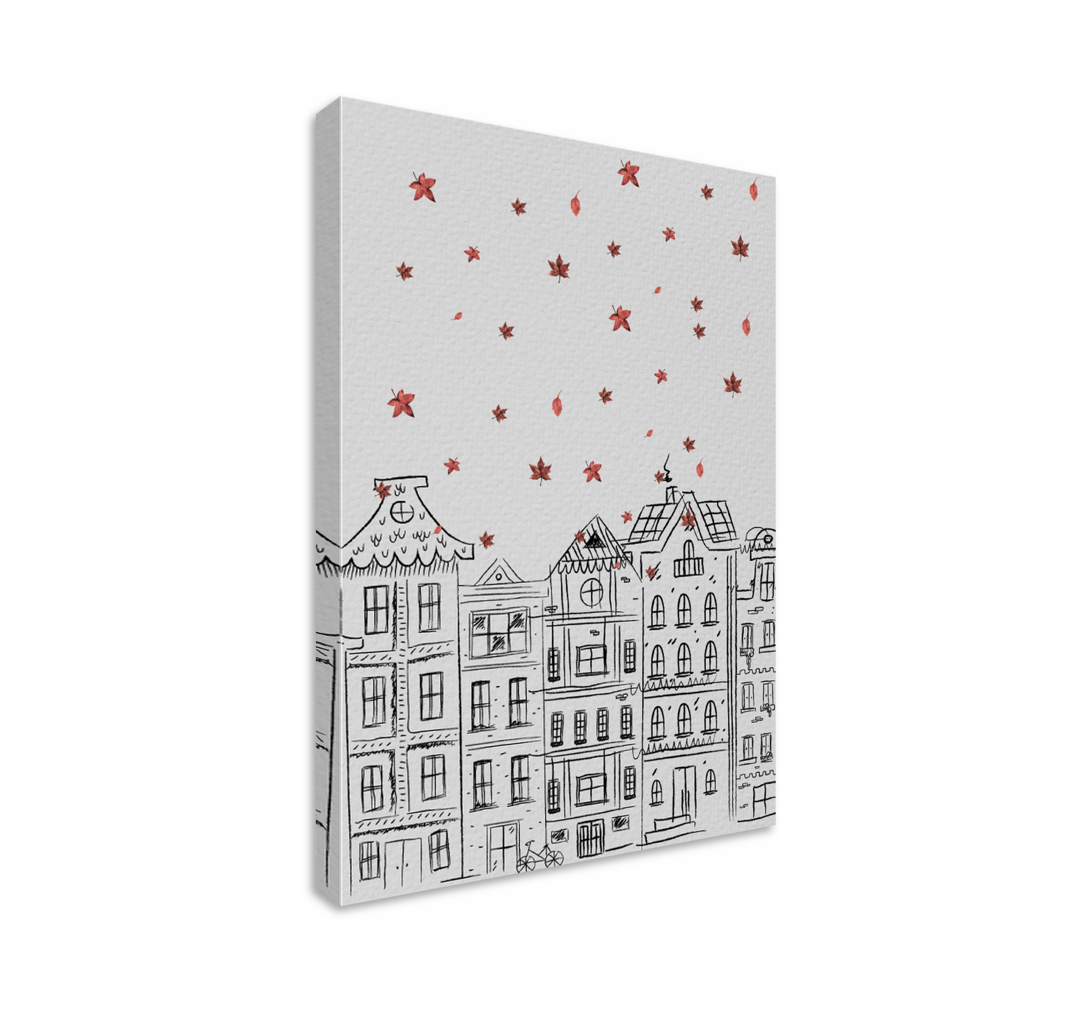 Charmerende stjernehimmel by lærredsbillede - TenStickers