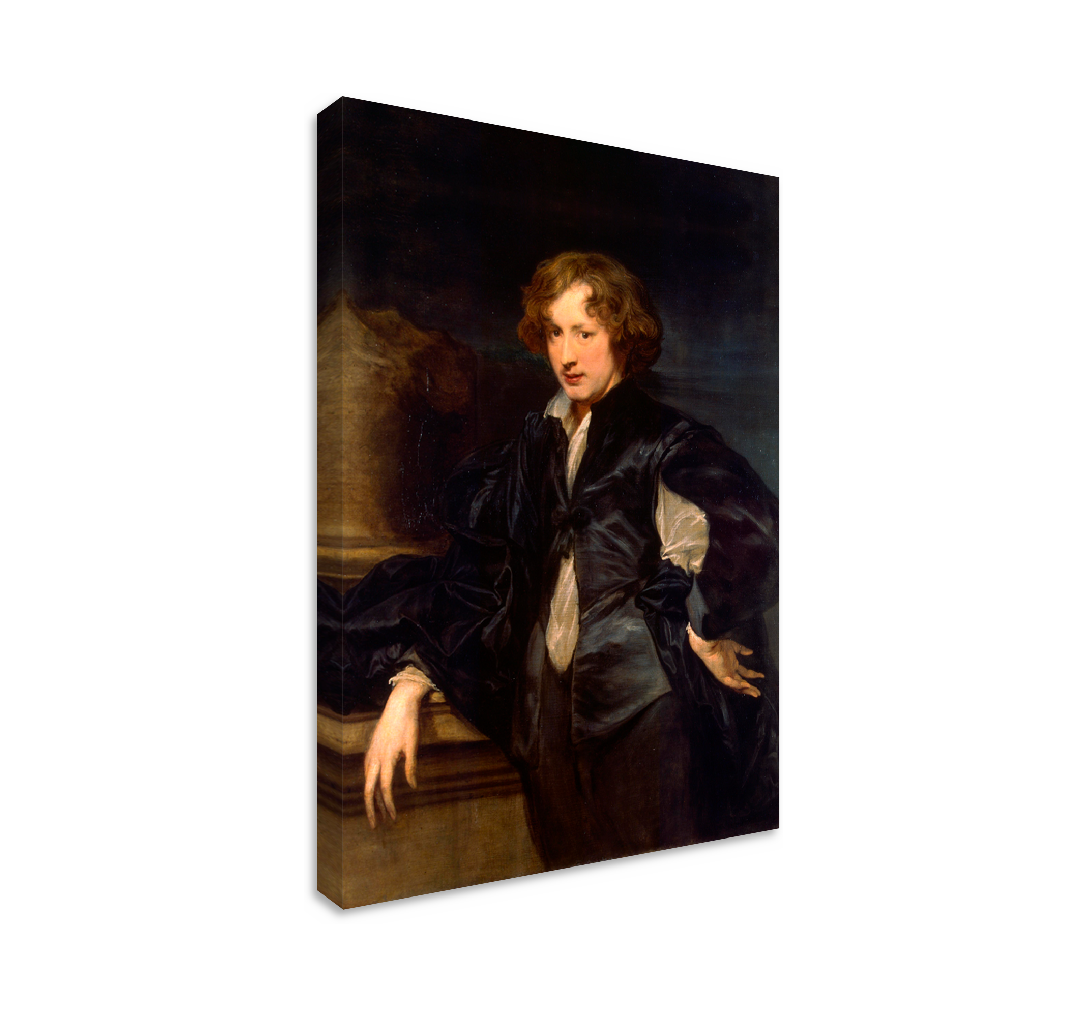 Van Dyck's selvportræt kunst lærredsbillede - TenStickers