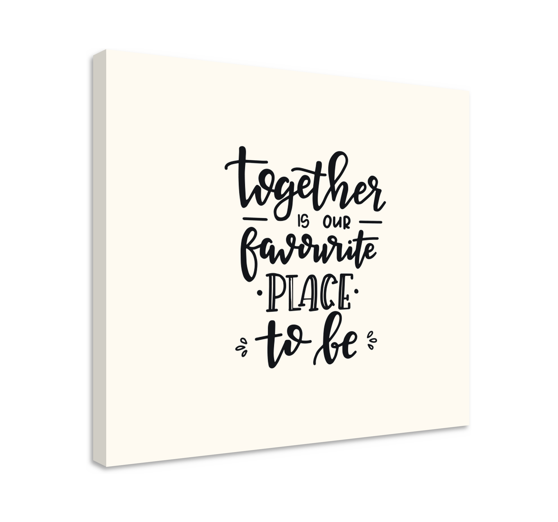 Wandbilder „unser lieblingsplatz“ - TenStickers