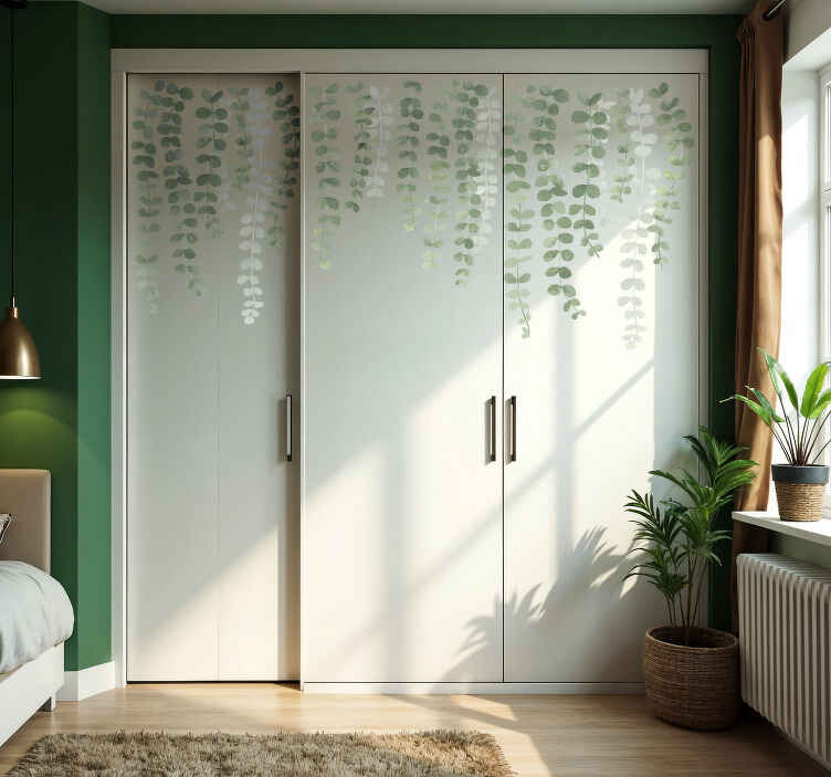 Adhésif meuble plantes suspendues - TenStickers