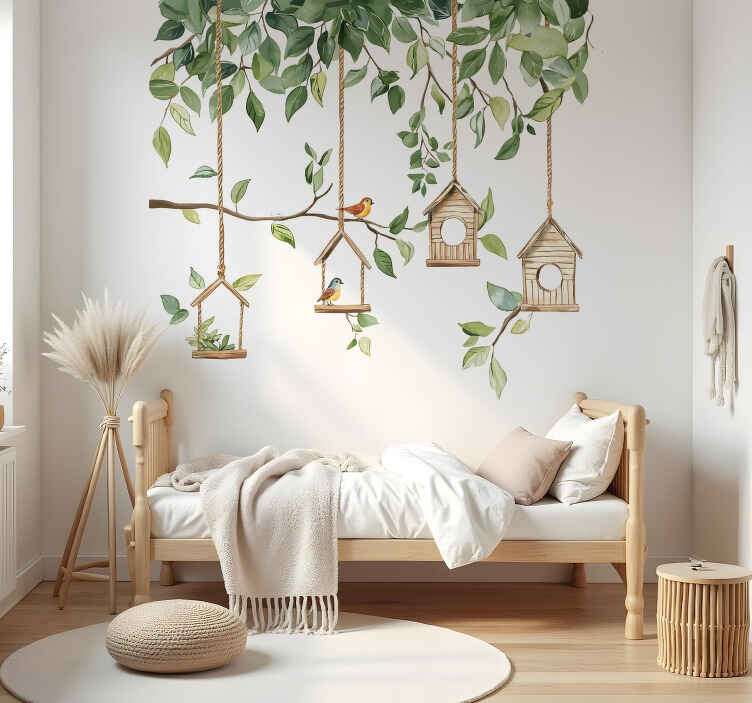 Fuglereservat wallsticker - TenStickers