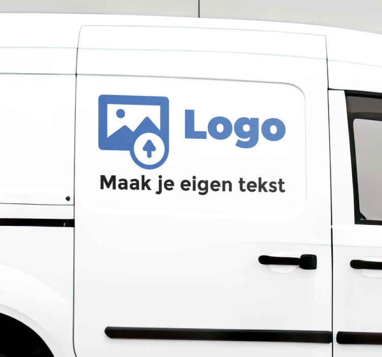 Auto reclame stickers  met logo - TenStickers