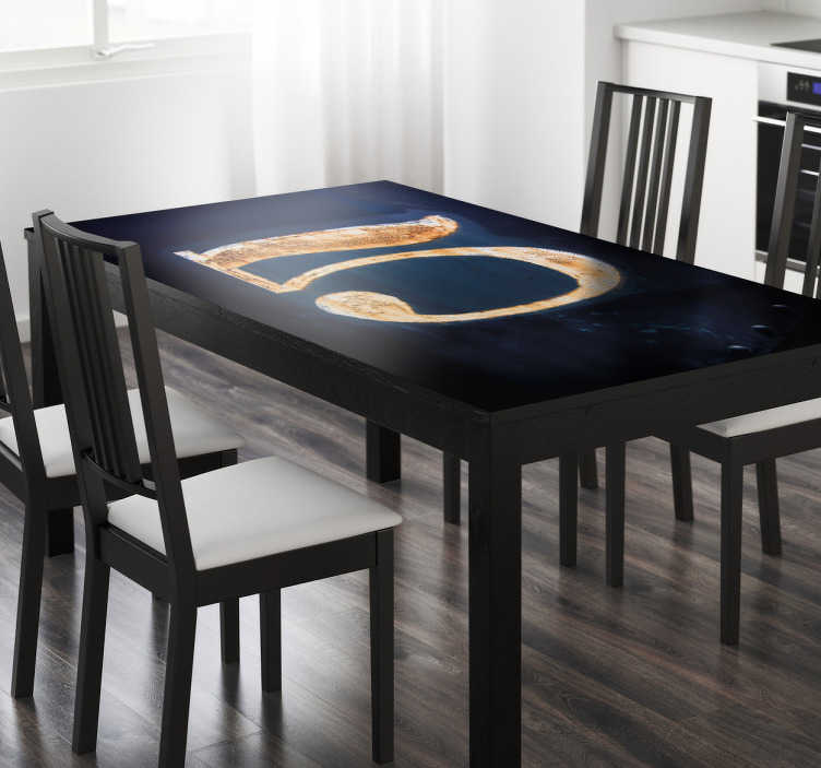 Mesas de comedor - crea tu propia mesa de comedor con VINILO ADHESIVO - Mesa  centro salón 