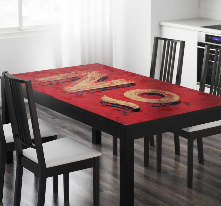 Mesas de comedor - crea tu propia mesa de comedor con VINILO ADHESIVO - Mesa  centro salón 