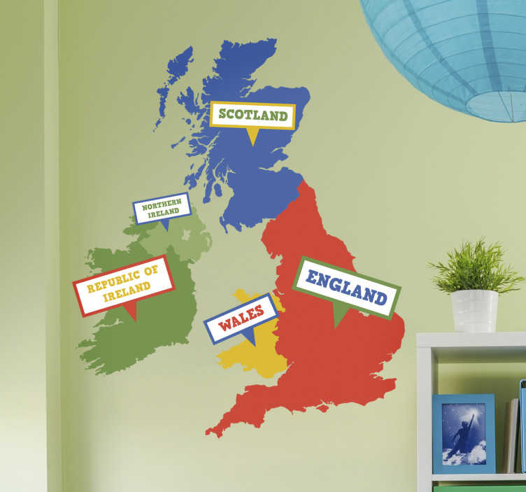 england map for kids