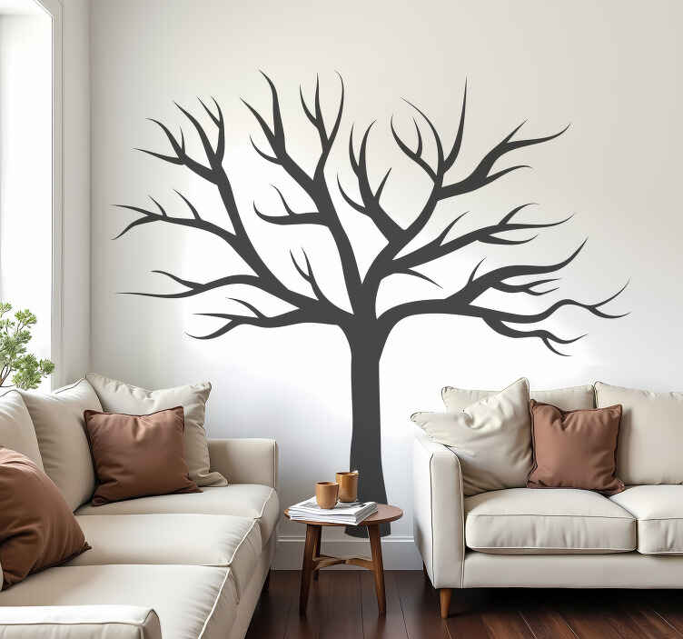Vinilo árbol sin hojas - TenVinilo