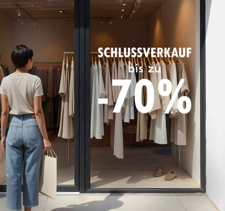 Rabatt Aufkleber bis zu -70% - TenStickers