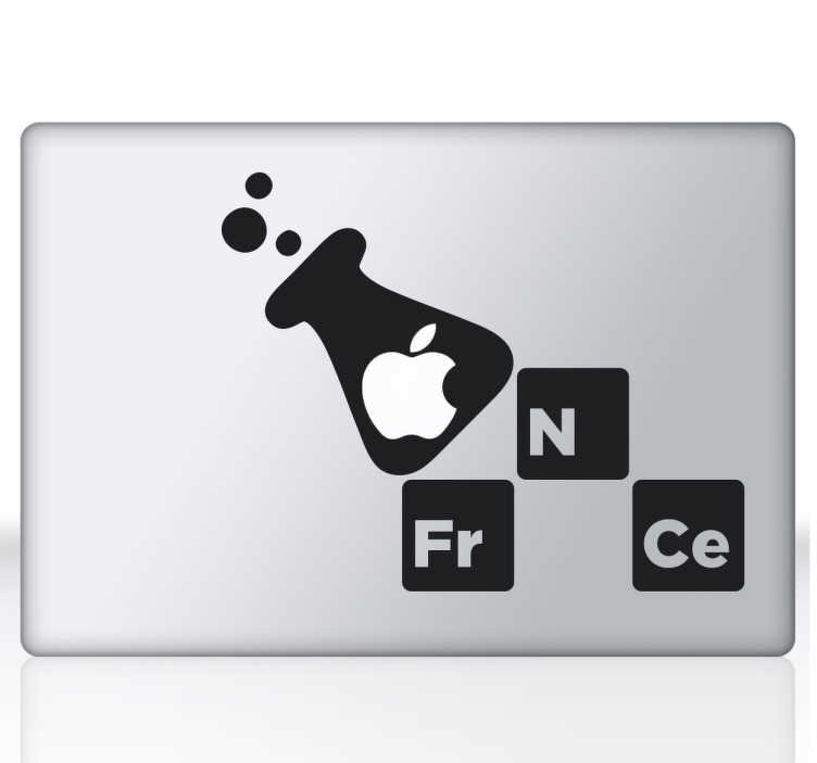 Sticker Tableau Périodique France