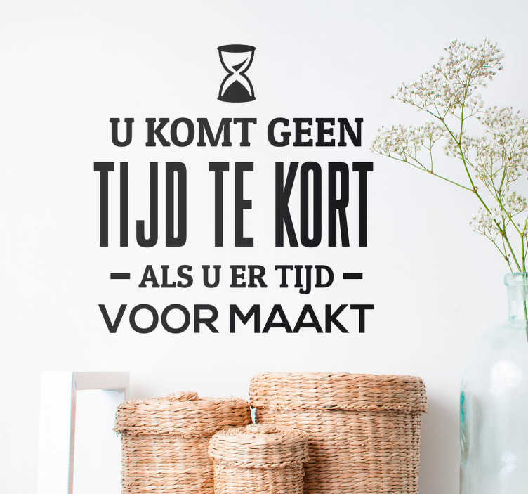 Muursticker voor maakt - TenStickers