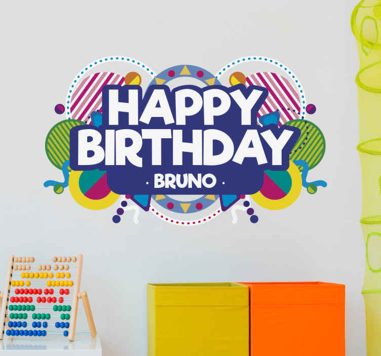 Amscan Festone Happy Birthday Calcio – 320x25 Cm Con Adesivi Personalizzabili