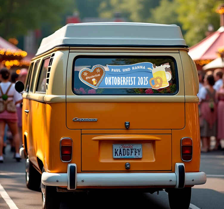 Sticker Oktoberfest bierfest erinnerungssticker - TenStickers