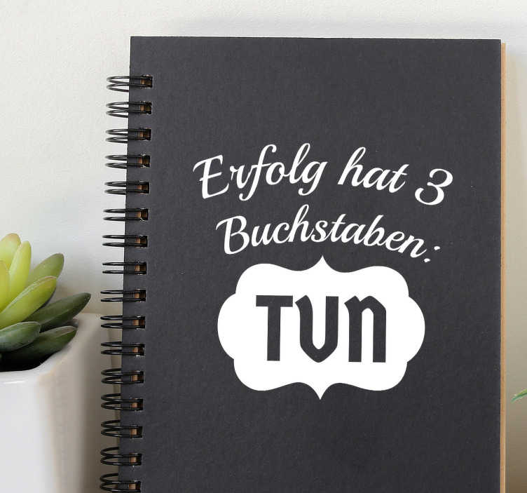 Aufkleber Erfolg - TenStickers