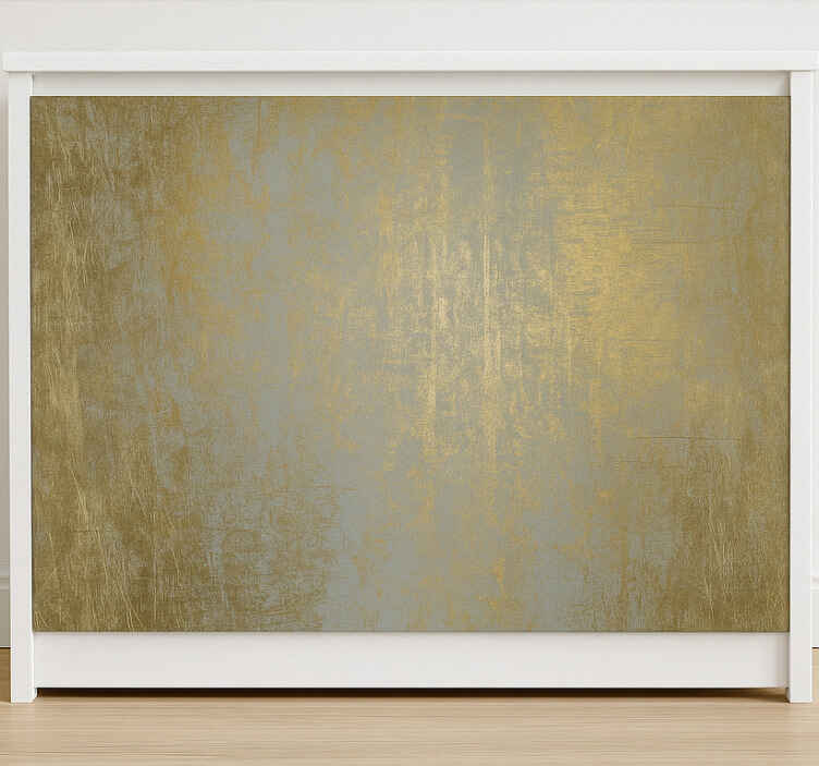 Scratched gold sheet furniture sticker - TenStickers