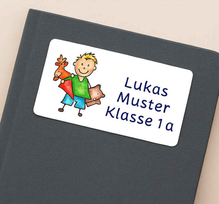 Wandtattoo Kinderzimmer name und klassenbezeichnung - TenStickers