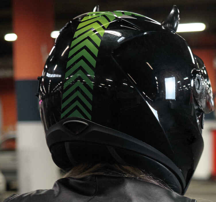 Arrows design motorcycle sticker - TenStickers