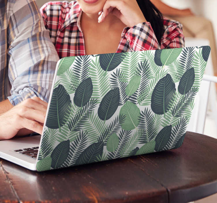 Sticker Ordinateur Portable Végétation de la jungle