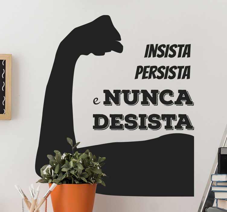 Nunca desista!  Motivasyon alıntıları, Afişler, Motivasyon