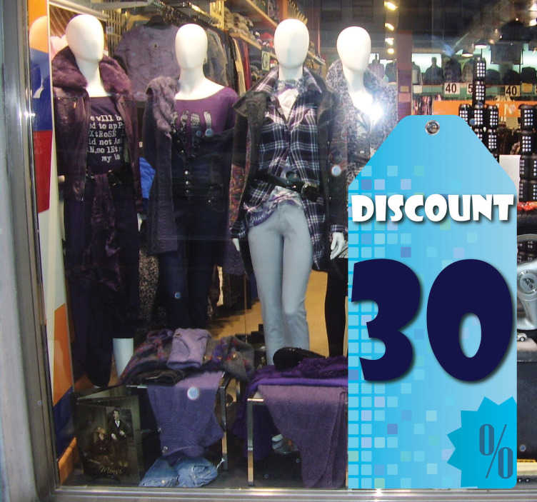 Stickers offre spéciale fête