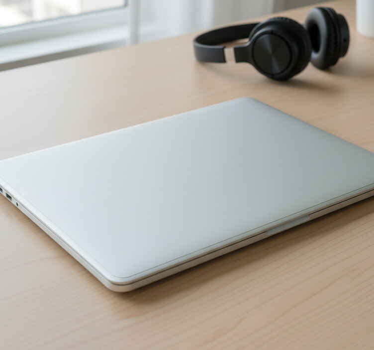 Autocolant pentru laptop dansator de nori gri - TenStickers