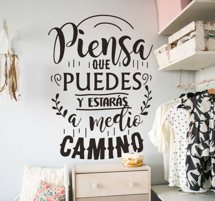 Vinil Decorativo Para Pared Frases Letras Que Todo Lo Bueno