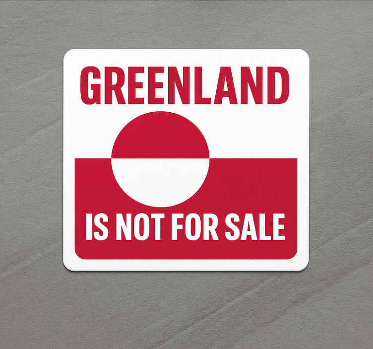Wallsticker dyr grønland ikke til salg - TenStickers