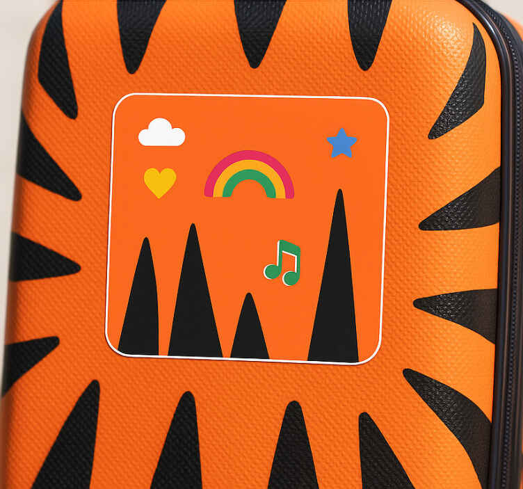 Hayvan çıkartması - hayvan desenli trunki - TenStickers
