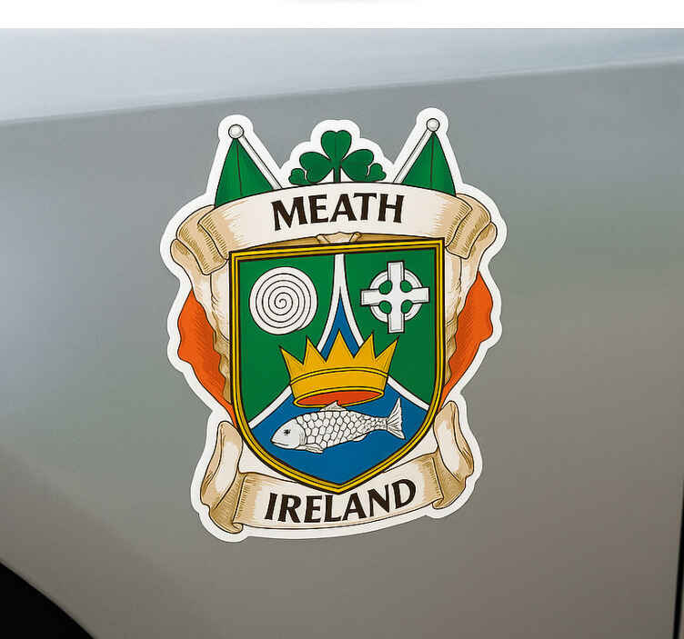 Car sticker meath ireland - TenStickers