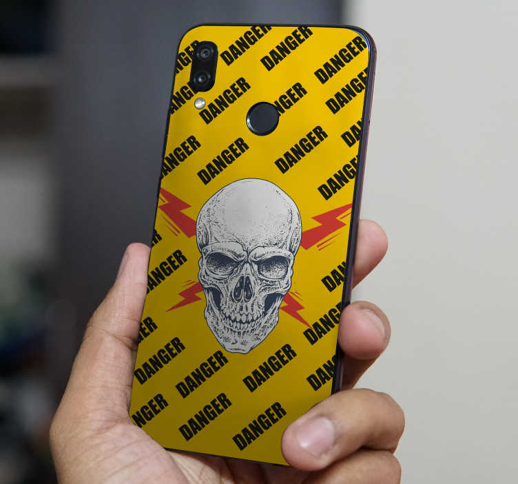 Pegatina para Huawei danger - vinilo adhesivo
