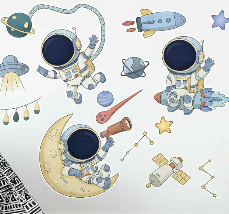 Αυτοκόλλητα τοίχου ζώα της ζούγκλας cosmos wall - TenStickers